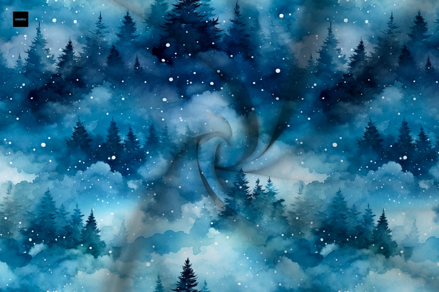 Türkis Schneelandschaft  Winterzeit Aktuelle Vorbestellung